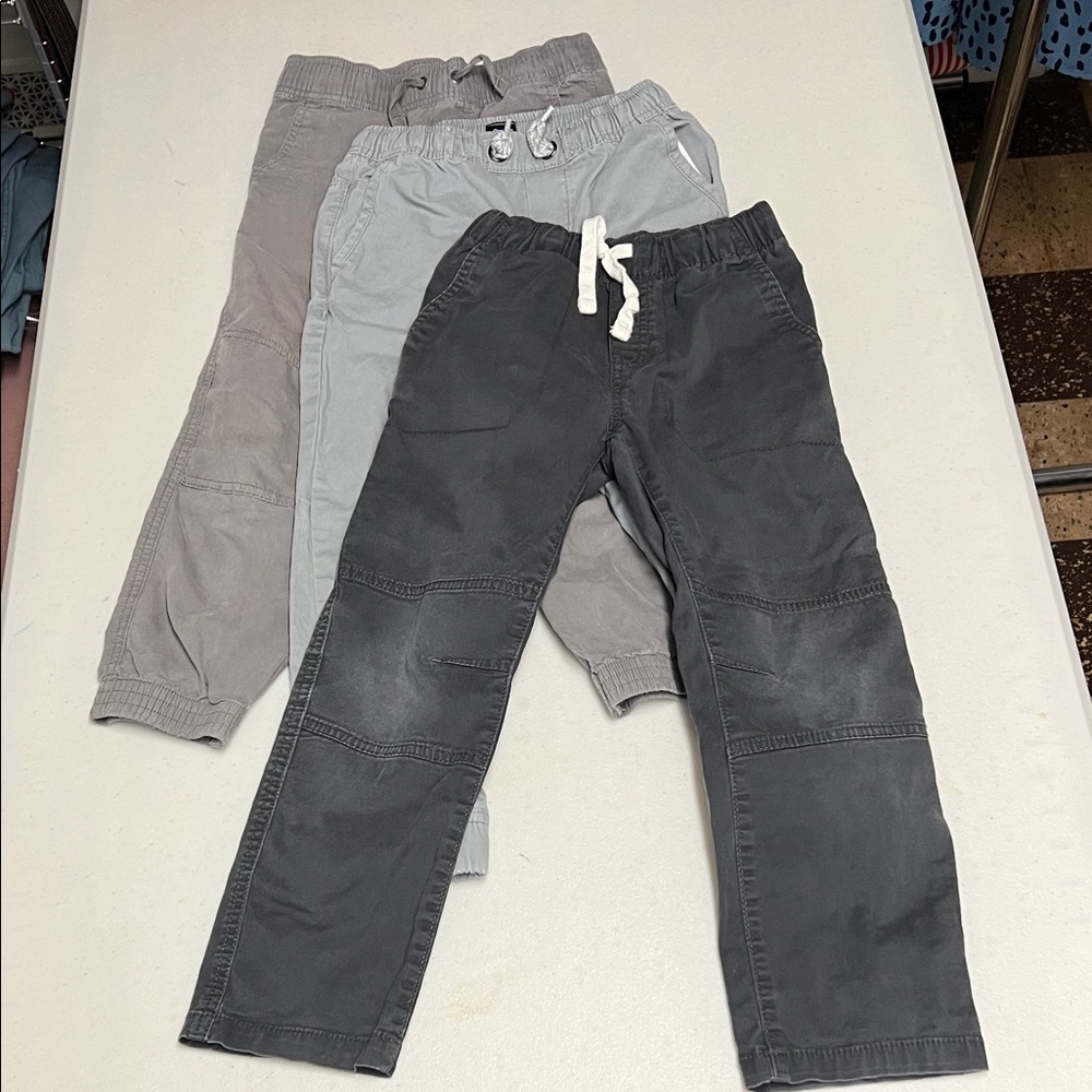 Three pairs of boys pants